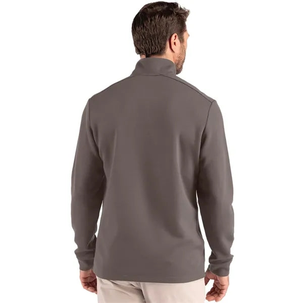 Clique Haven Recycled Mens Quarter Zip Sweatshirt