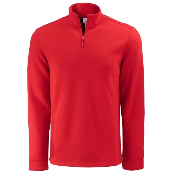 Clique Haven Recycled Mens Quarter Zip Sweatshirt