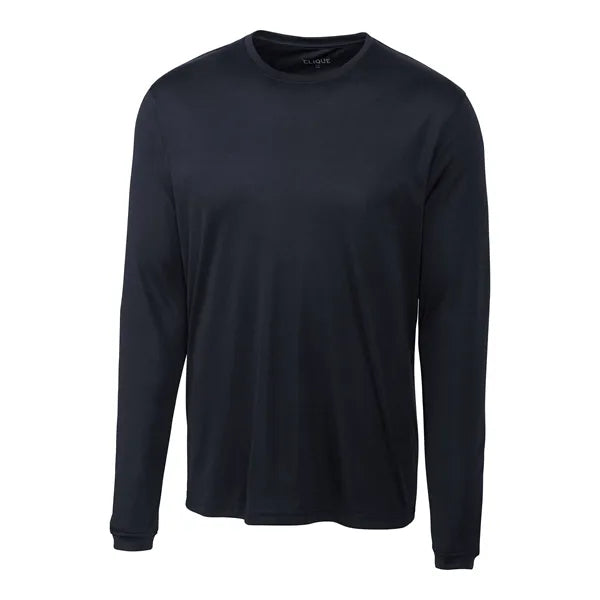 Clique Spin Solution-dyed Performance Jersey Mens Long Sl...