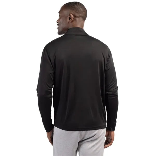 Clique Spin Solution-dyed Performance Interlock Mens Half...