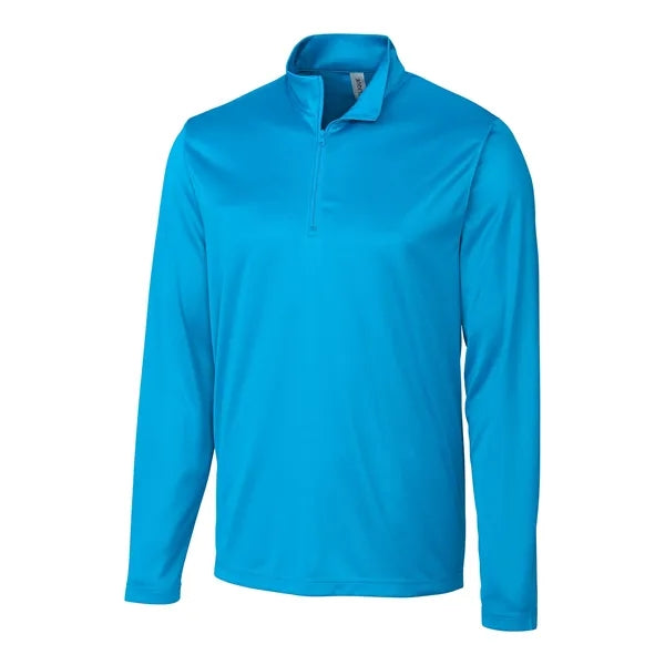 Clique Spin Solution-dyed Performance Interlock Mens Half...