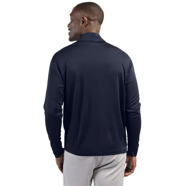 Clique Spin Solution-dyed Performance Interlock Mens Half...