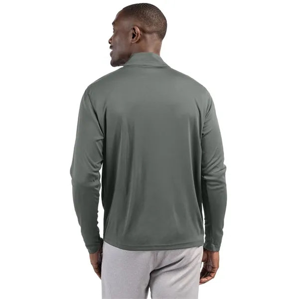 Clique Spin Solution-dyed Performance Interlock Mens Half...