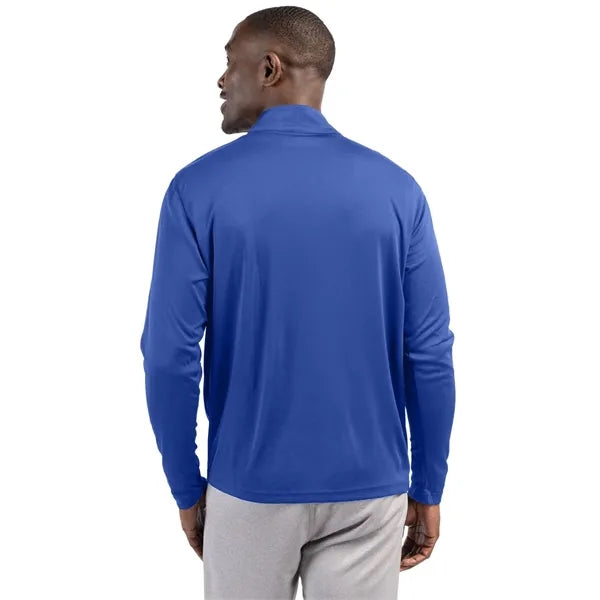 Clique Spin Solution-dyed Performance Interlock Mens Half...