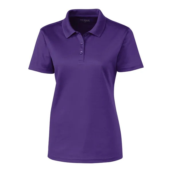 Clique Spin Solution-dyed Performance Pique Womens Polo