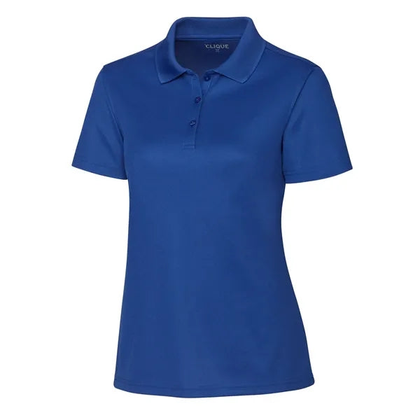 Clique Spin Solution-dyed Performance Pique Womens Polo