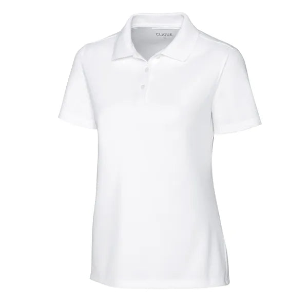 Clique Spin Solution-dyed Performance Pique Womens Polo
