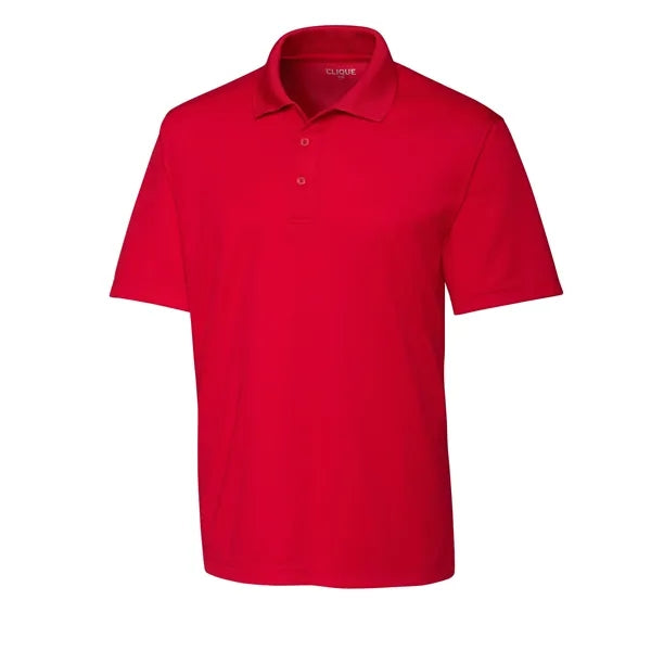 Clique Spin Solution-dyed Performance Pique Mens Polo