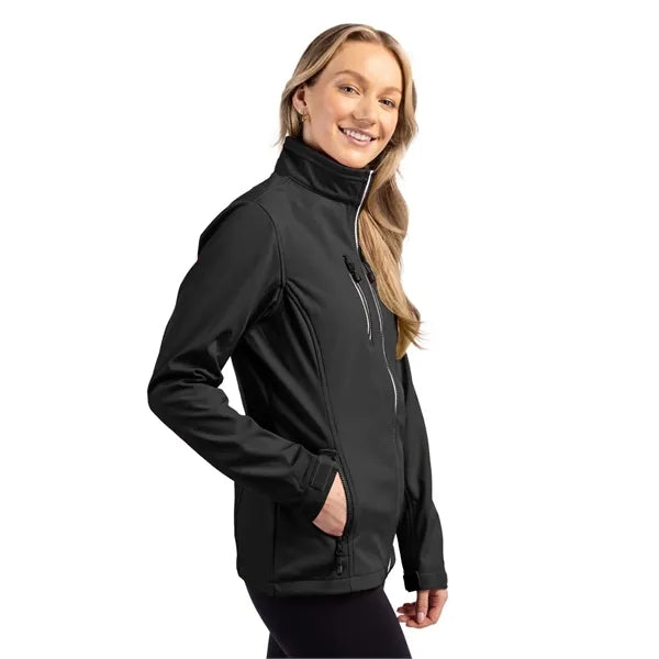 Clique Telemark Recycled Stretch Softshell Womens Full Zi...