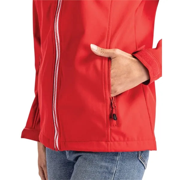Clique Telemark Recycled Stretch Softshell Womens Full Zi...
