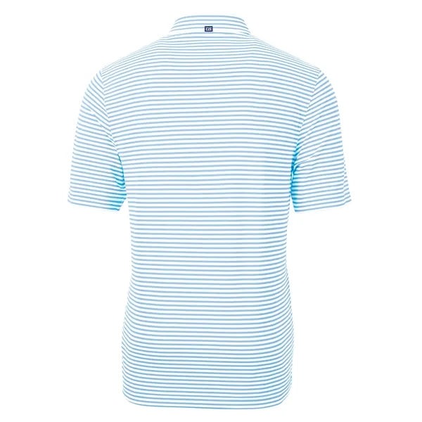 Cutter & Buck Virtue Recycled Stripe Featherlight Pique M...