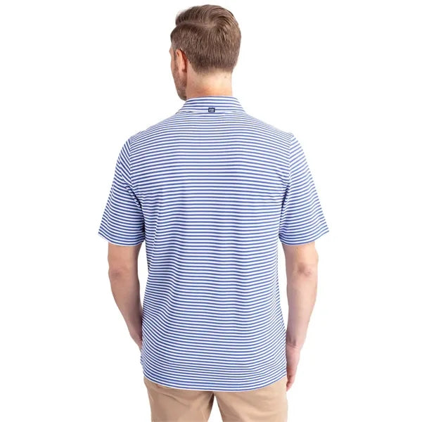 Cutter & Buck Virtue Recycled Stripe Featherlight Pique M...