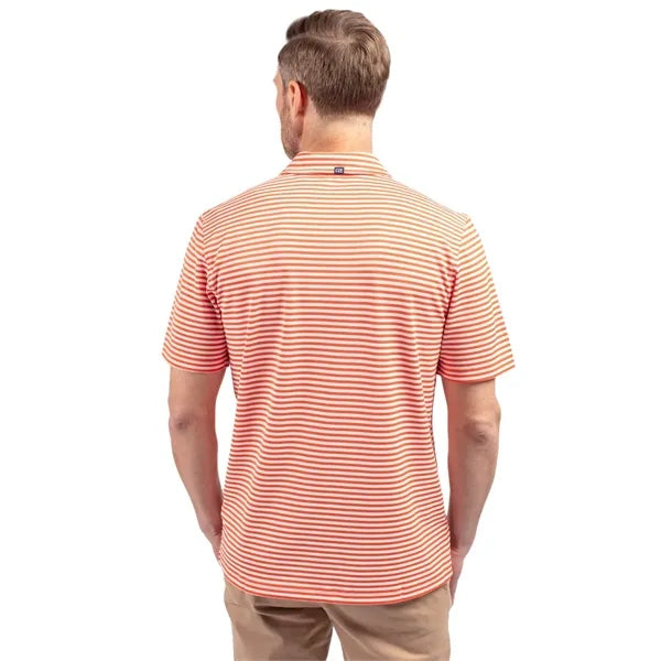 Cutter & Buck Virtue Recycled Stripe Featherlight Pique M...