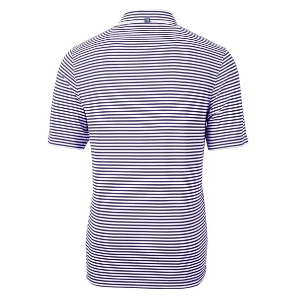 Cutter & Buck Virtue Recycled Stripe Featherlight Pique M...