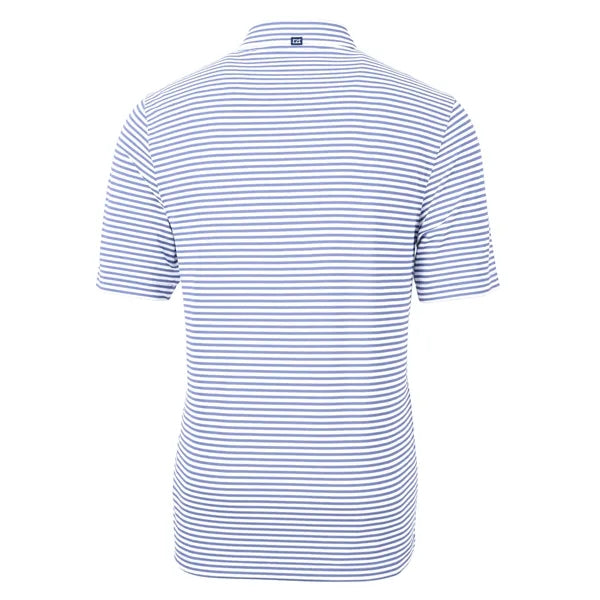 Cutter & Buck Virtue Recycled Stripe Featherlight Pique M...