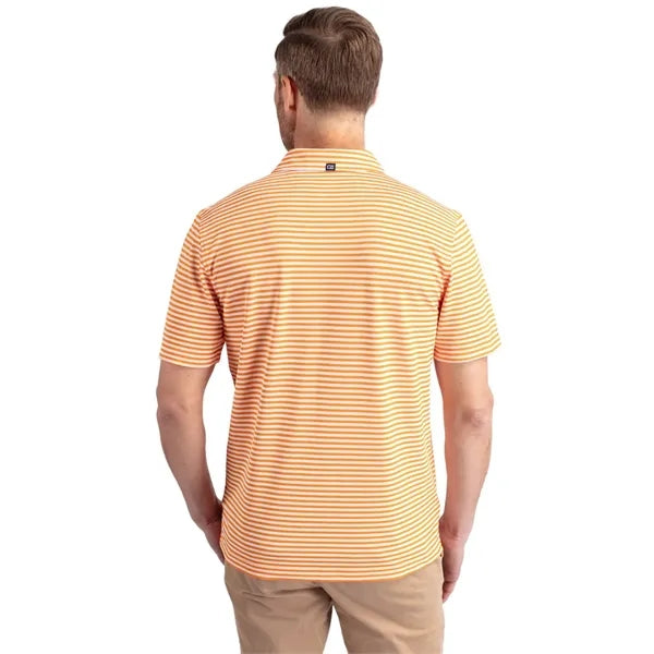Cutter & Buck Virtue Recycled Stripe Featherlight Pique M...