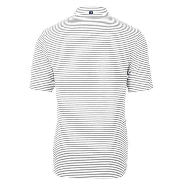 Cutter & Buck Virtue Recycled Stripe Featherlight Pique M...