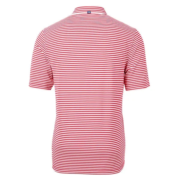 Cutter & Buck Virtue Recycled Stripe Featherlight Pique M...