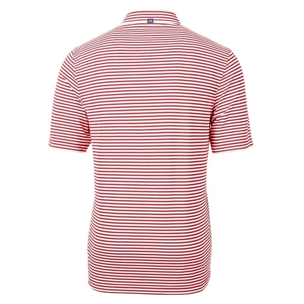 Cutter & Buck Virtue Recycled Stripe Featherlight Pique M...