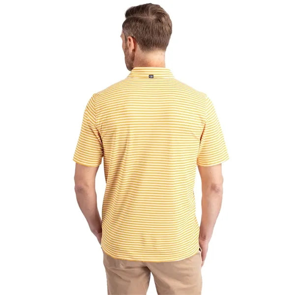 Cutter & Buck Virtue Recycled Stripe Featherlight Pique M...