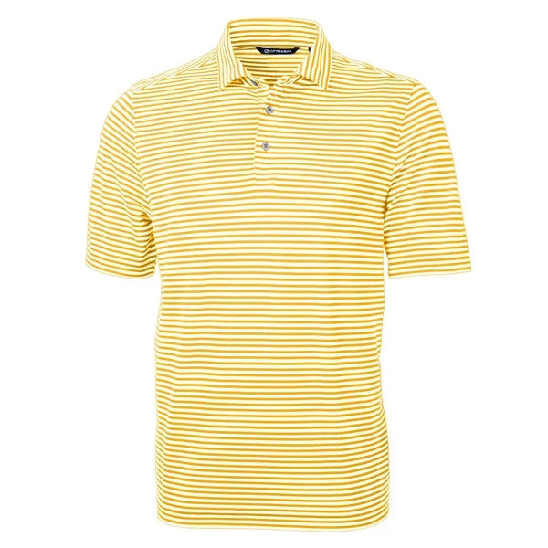 Cutter & Buck Virtue Recycled Stripe Featherlight Pique M...