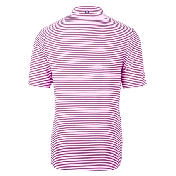Cutter & Buck Virtue Recycled Stripe Featherlight Pique M...