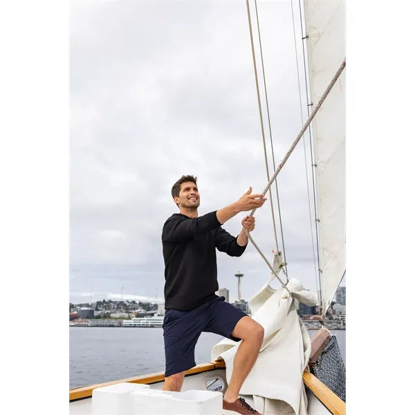 Cutter & Buck Roam Recycled Buttery-Soft Knit Mens Crew N...