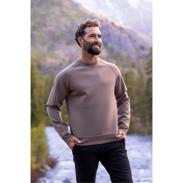 Cutter & Buck Roam Recycled Buttery-Soft Knit Mens Crew N...