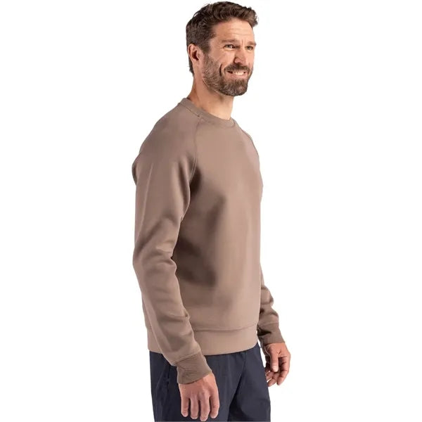 Cutter & Buck Roam Recycled Buttery-Soft Knit Mens Crew N...