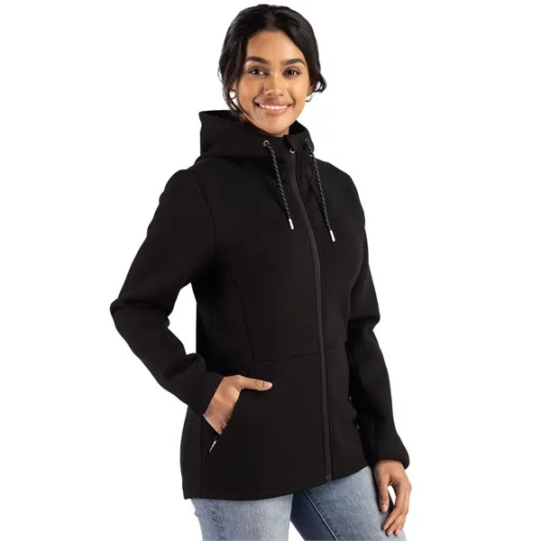 Cutter & Buck Roam Recycled Buttery-Soft Knit Womens Full...