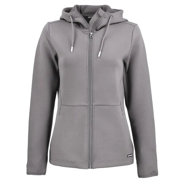 Cutter & Buck Roam Recycled Buttery-Soft Knit Womens Full...