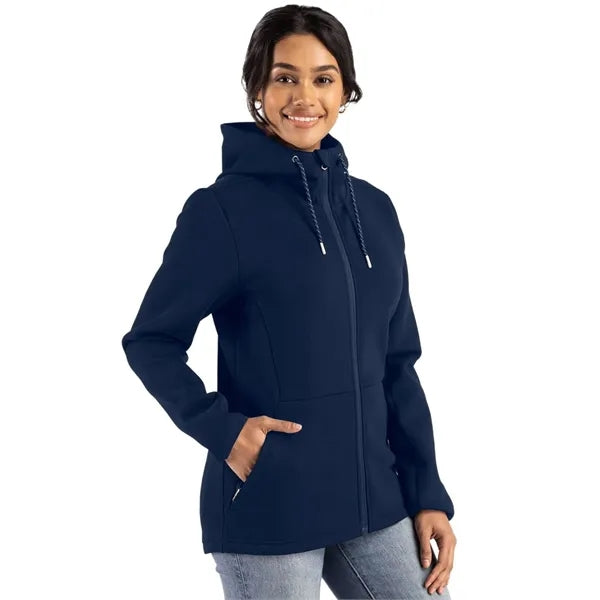 Cutter & Buck Roam Recycled Buttery-Soft Knit Womens Full...