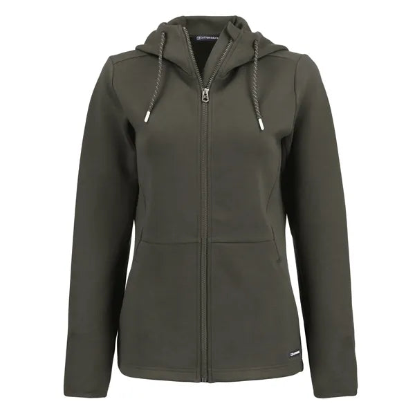 Cutter & Buck Roam Recycled Buttery-Soft Knit Womens Full...
