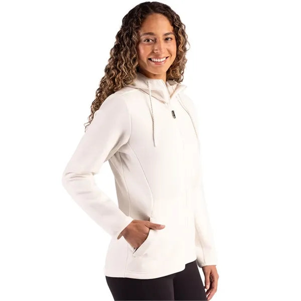 Cutter & Buck Roam Recycled Buttery-Soft Knit Womens Full...