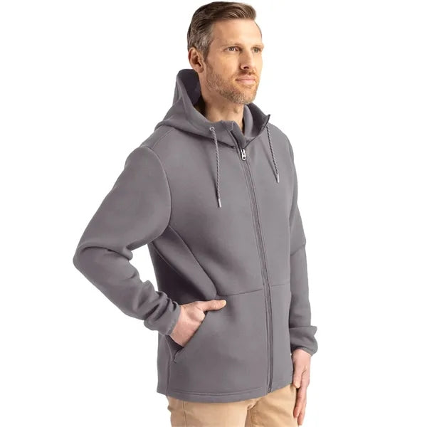 Cutter & Buck Roam Recycled Buttery-Soft Knit Mens Full Z...