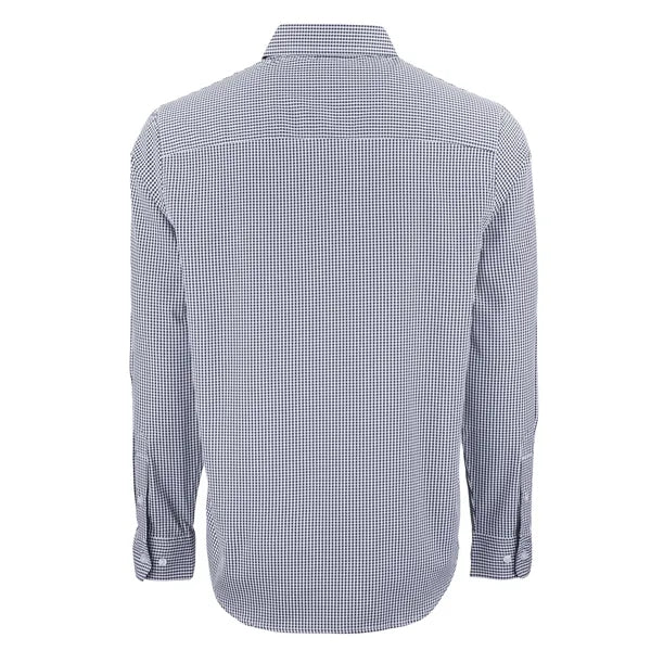 Cutter & Buck Skyline Recycled Gingham Mens Big & Tall Lo...