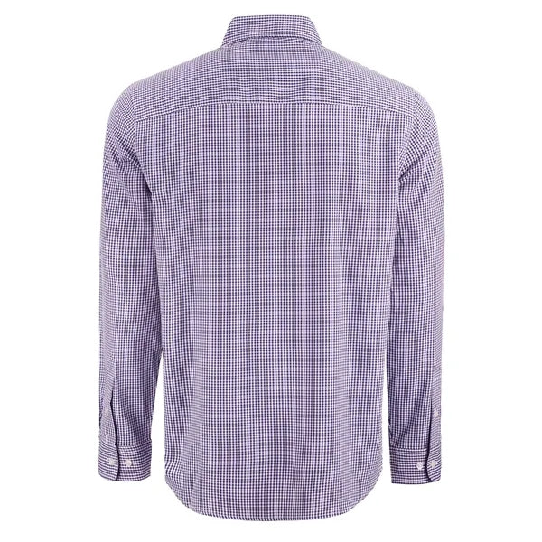 Cutter & Buck Skyline Recycled Gingham Mens Big & Tall Lo...
