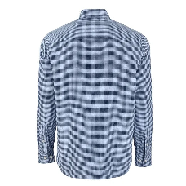 Cutter & Buck Skyline Recycled Gingham Mens Big & Tall Lo...