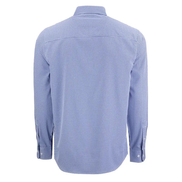 Cutter & Buck Skyline Recycled Gingham Mens Big & Tall Lo...