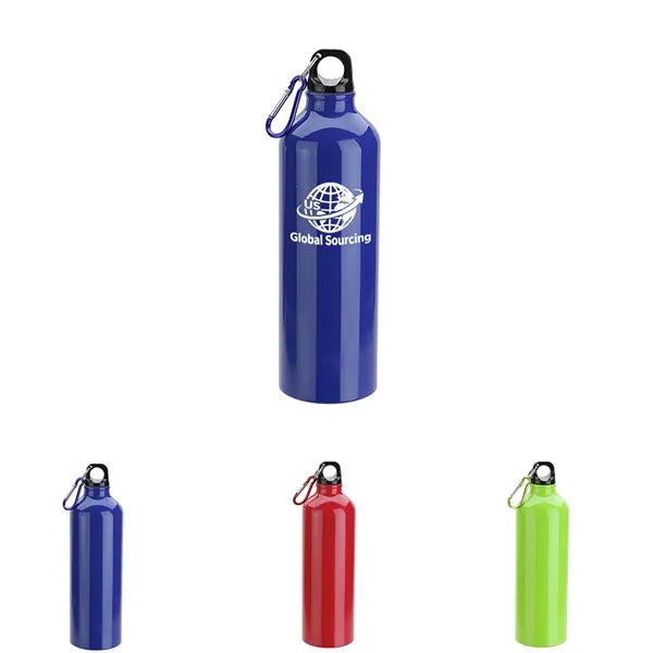 25oz Aluminum Bottle with Carabiner