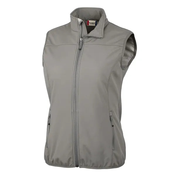 Clique Trail Recycled Stretch Softshell Womens Full Zip Vest