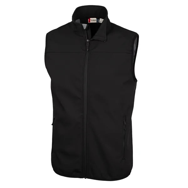 Clique Trail Recycled Stretch Softshell Mens Full Zip Vest
