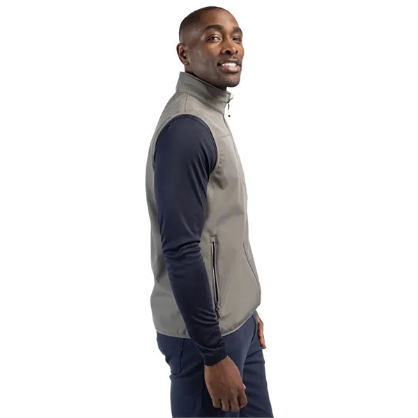 Clique Trail Recycled Stretch Softshell Mens Full Zip Vest