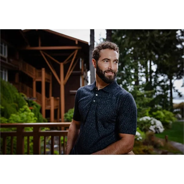 Cutter & Buck Advantage Tri-Blend Space Dye Mens Polo