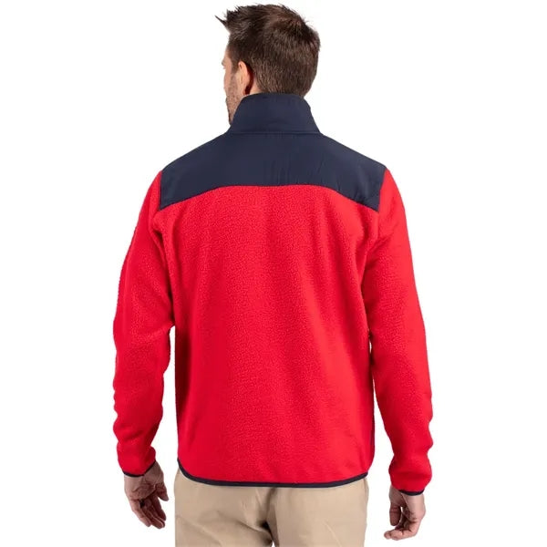 Cutter & Buck Cascade Epic Comfort Recycled Sherpa Fleece...