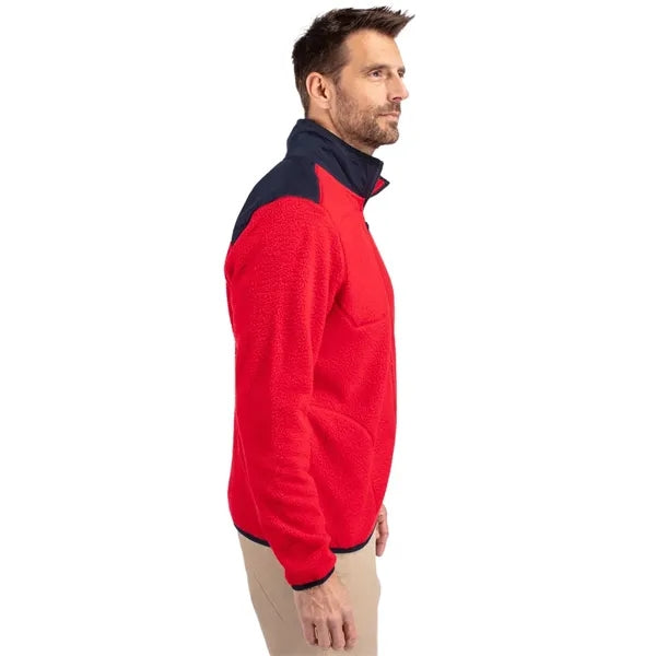 Cutter & Buck Cascade Epic Comfort Recycled Sherpa Fleece...