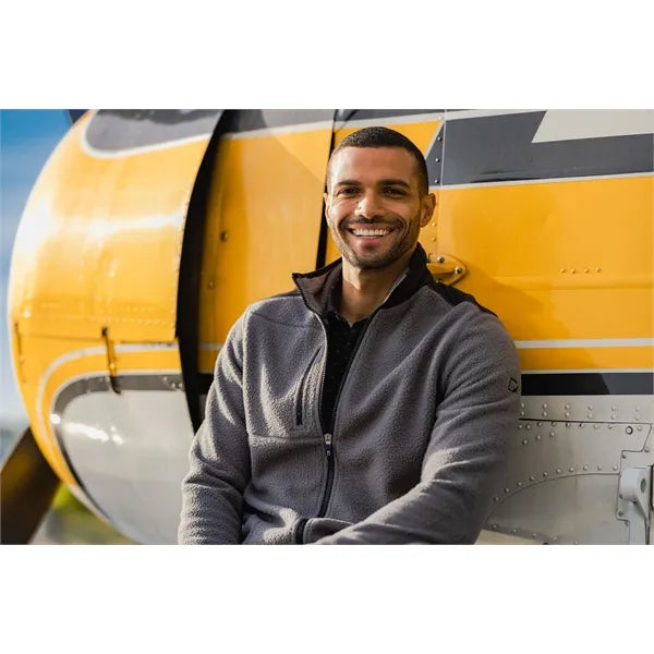 Cutter & Buck Cascade Epic Comfort Recycled Sherpa Fleece...