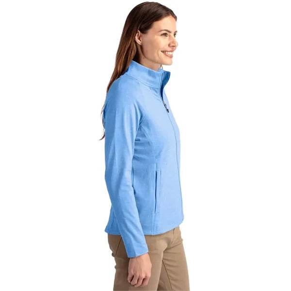Cutter & Buck Adapt Recycled Soft Knit Stretch Womens Hea...