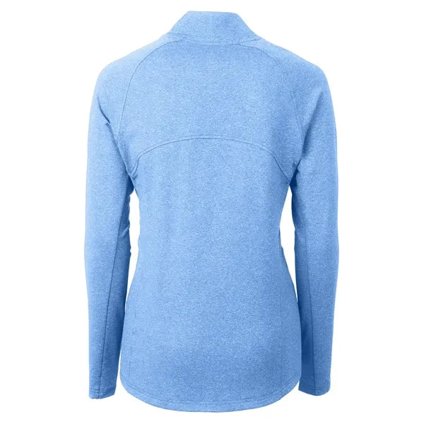 Cutter & Buck Adapt Recycled Soft Knit Stretch Womens Hea...