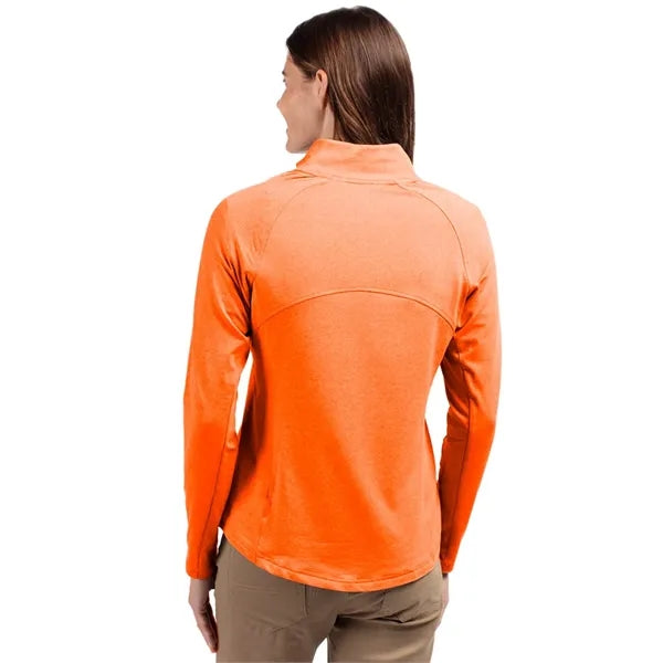 Cutter & Buck Adapt Recycled Soft Knit Stretch Womens Hea...